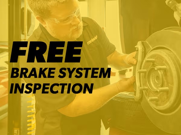 Meineke Car Care | Coupon | Free Brake Inspection
