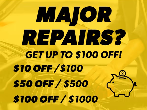 Meineke Car Care | Coupon | Major Repairs